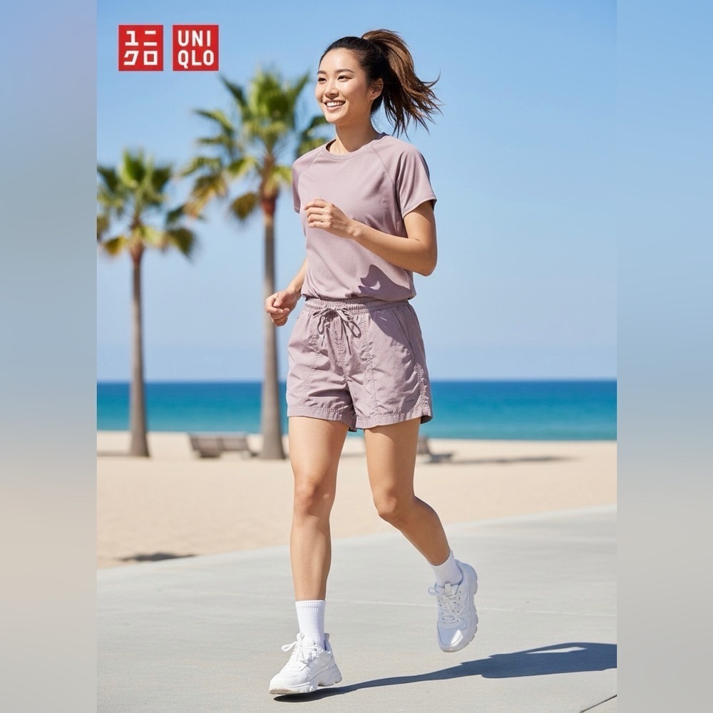 UNIQLO Women's Mauve Shorts size M
